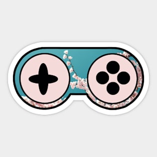 Cherry blossom controller Sticker